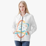 Women's ANERDIAM Silhouette Full Zip Up Hoodie