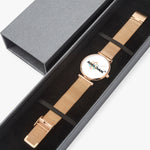 Womens Stylish Ultra-Thin Quartz Watch with Citizen Movement