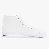 ANERDIAM Classic High-Top Canvas Shoes - White/Black