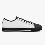 ANERDIAM Classic Low-Top Canvas Shoes - White/Black