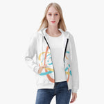 Women's ANERDIAM Silhouette Full Zip Up Hoodie