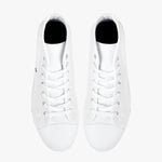 ANERDIAM Classic High-Top Canvas Shoes - White/Black