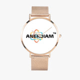 ANERDIAM Ultra-thin Stainless Steel Quartz Watch with Citizen movement