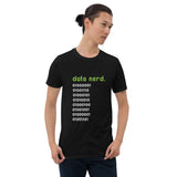 Dark Data Nerd Soft Short-Sleeve Unisex T-Shirt