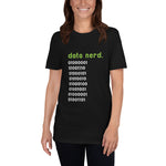 Dark Data Nerd Soft Short-Sleeve Unisex T-Shirt