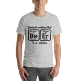 BeEr is a Solution - Short-Sleeve Unisex T-Shirt