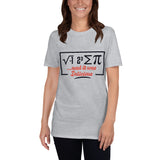 I Ate some Pi -- Soft Short-Sleeve Unisex T-Shirt -- ladies