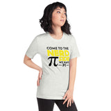 Come to the NERD side - black letters -- Short-Sleeve Unisex T-Shirt