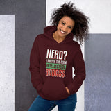 NERD Intellectual Badass -- Unisex Hoodie