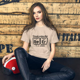 BeEr is a Solution Short-Sleeve Unisex T-Shirt -- ladies