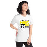 Come to the NERD side - black letters -- Short-Sleeve Unisex T-Shirt