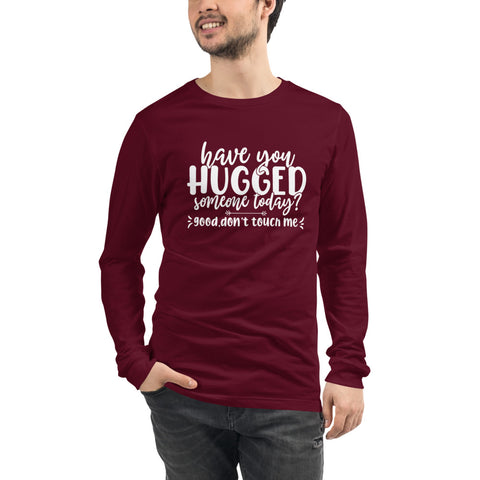 Hugged Dark Unisex Long Sleeve Tee