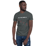 All you need is LOVE - Short-Sleeve Unisex T-Shirt