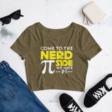 Come to the NERD side -- Women’s Crop Tee