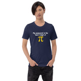 Password is Pi Short-Sleeve Unisex T-Shirt