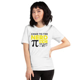 Come to the NERD side - black letters -- Short-Sleeve Unisex T-Shirt