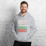 NERD Intellectual Badass -- Unisex Hoodie