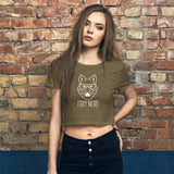 Foxy Nerd Women’s Crop Tee