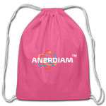 ANERDIAM Cotton Drawstring Bag - pink