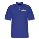 Men's ANERDIAM Pique Polo Shirt - royal blue