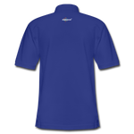 Men's ANERDIAM Pique Polo Shirt - royal blue