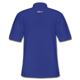 Men's ANERDIAM Pique Polo Shirt - royal blue