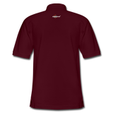 Men's ANERDIAM Pique Polo Shirt - burgundy