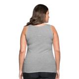 Foxy Nerd Women’s Dark Premium Spread Tank Top - heather gray