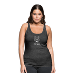 Foxy Nerd Women’s Dark Premium Spread Tank Top - charcoal gray