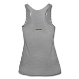 Foxy Nerd Women’s Tri-Blend Racerback Tank - heather gray