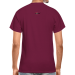 ANERDIAM STACKED Ultra Cotton Adult T-Shirt - burgundy