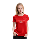 Dice - Women’s Premium T-Shirt - red