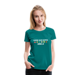 Dice - Women’s Premium T-Shirt - teal