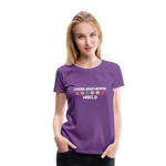 Dice - Women’s Premium T-Shirt - purple