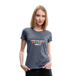 Dice - Women’s Premium T-Shirt - heather blue