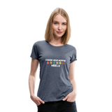 Dice - Women’s Premium T-Shirt - heather blue