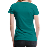 Talk Nerdy To Me - Women’s Premium T-Shirt - teal