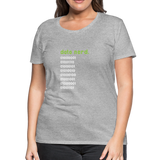 Data Nerd - Women’s Premium T-Shirt - heather gray