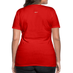 Data Nerd - Women’s Premium T-Shirt - red