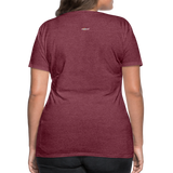 Data Nerd - Women’s Premium T-Shirt - heather burgundy