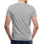 Men's Stacked ANERDIAM V-Neck T-Shirt by Canvas - heather gray