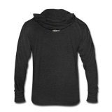 Womens Tri-Blend Hoodie Shirt - heather black