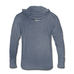 Womens Tri-Blend Hoodie Shirt - heather blue